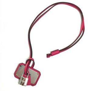 UNUSED HERMES Oh Kelly GM Accessories Necklace VeauSwift Pink